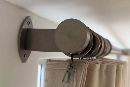 Photo of free Curtain poles, 180cm, metal, from John Lewis (Clerkenwell WC1X) #3