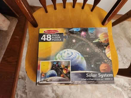 Photo of free Kid's Floor Puzzle: Solar System (Longley Road, Groton) #1