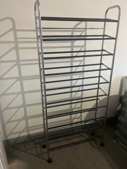 Photo of free Metal shoe rack (BB3) #3