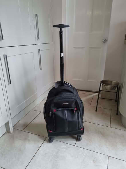 Photo of free Laptop backpack with handle and wheels (Fox Street CO7) #1