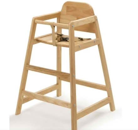 Photo of free Wooden High chair (Bishop's Castle SY9) #1