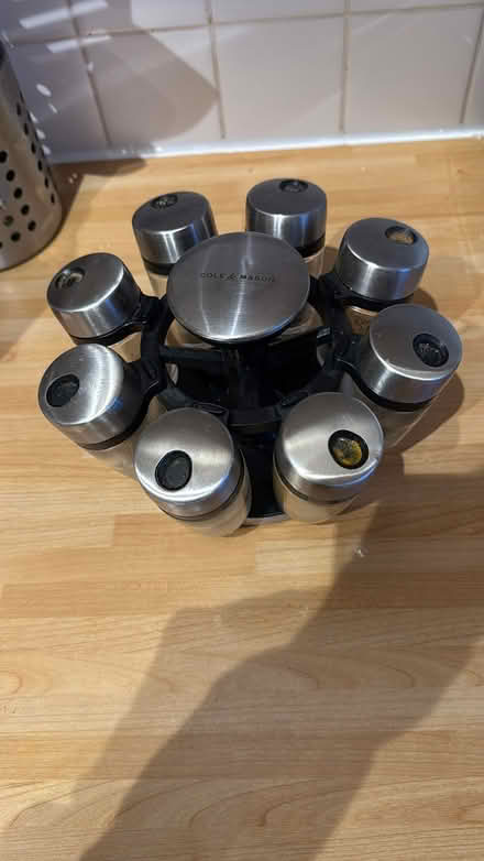 Photo of free Cole & Mason spice rack (Highgate N2) #1