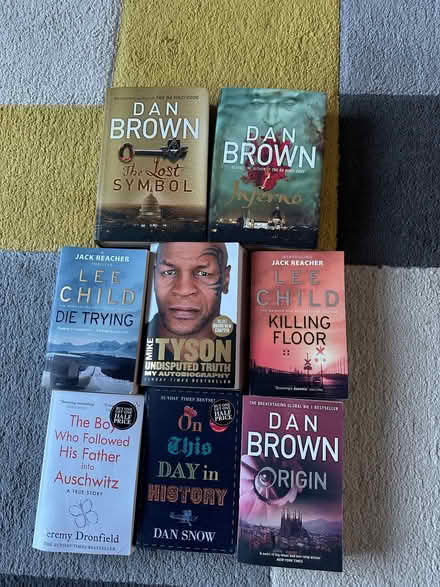 Photo of free Mixture of hard back & paperback books (Lostock Hall PR5) #1