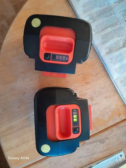 Photo of free Black&Decker 36V batteries (OX10 Cholsey) #2