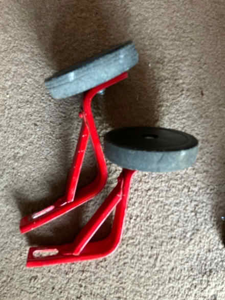 Photo of free Pair of Bike Stabilisers (11cm diameter) (St James, South Elmham IP19) #3