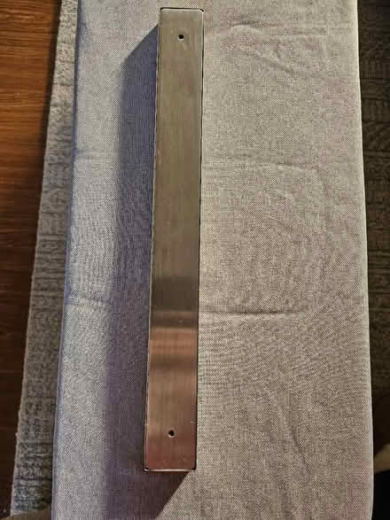 Photo of free Used 18" SS Magnetic Knife Strip (85/El Camino near Sylvan) #2