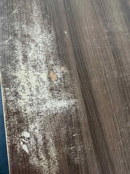 Photo of free Walnut office desk with silver legs (Woodside Park N12) #3