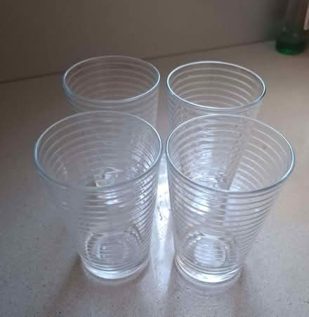 Photo of free 4 Drinking glasses (Emlyn Gardens W12) #1