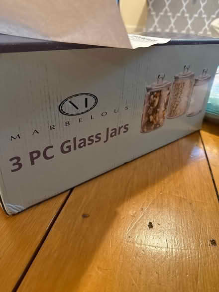 Photo of free 7 Glass Jars (Weston MA (South Side)) #1