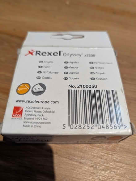 Photo of free Staple gun staples 8mm (Woodseats S8 0NW) #2