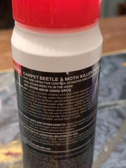 Photo of free Carpet beetle and moth killer (Harringay Ladder N8) #2