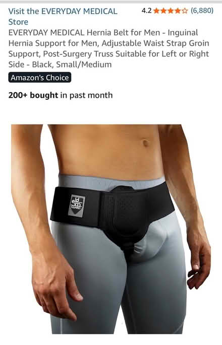 Photo of free New never used hernia support (HX1) #1