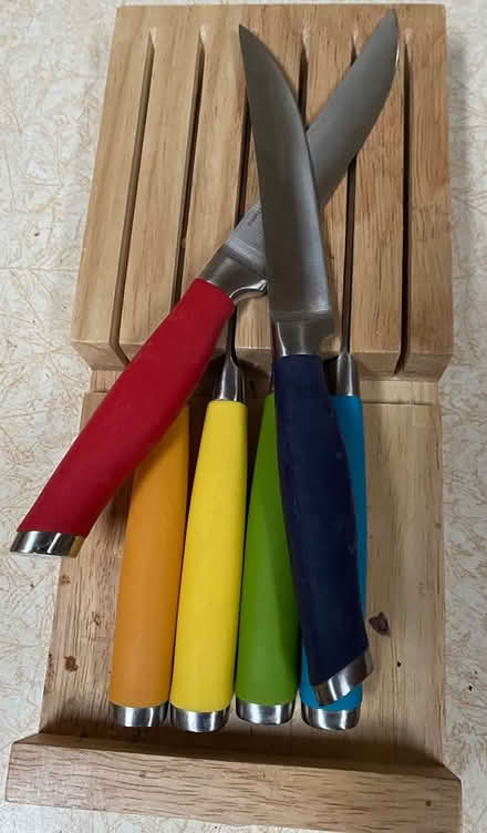 Photo of free Colorful Knife set of 6 (Georgia Ave Petworth) #2