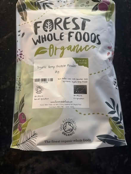 Photo of free Organic hemp protein powder 1kg BBF 10th Dec (Palmers Green N13) #1