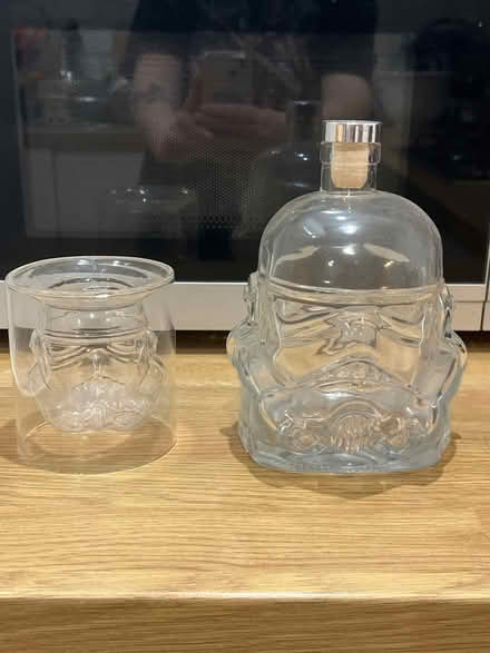 Photo of free storm trooper decanter and glass (SK1, central stockport) #1