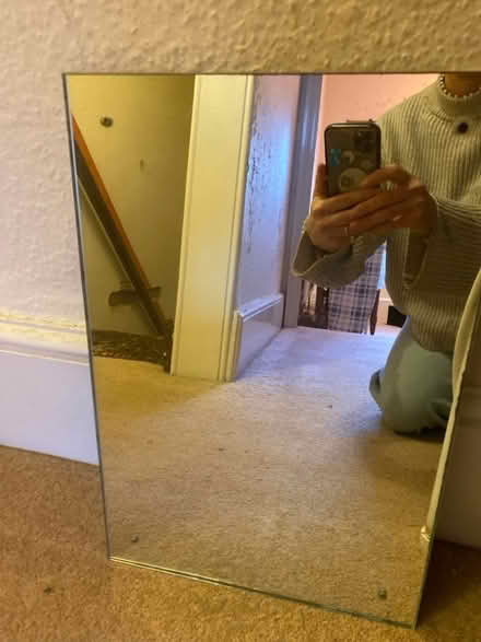 Photo of free Small mirror with screw holes (Wormleighton CV47) #1