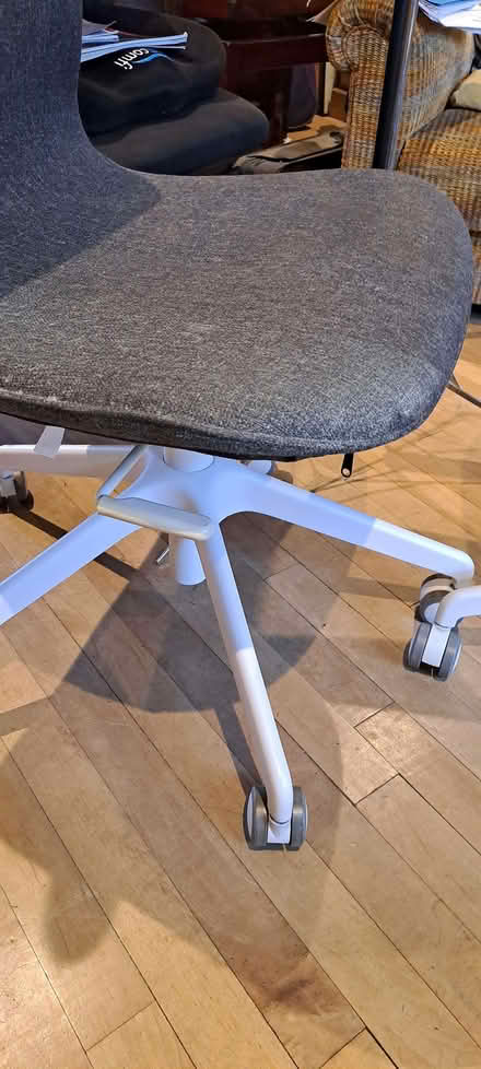 Photo of free IKEA office chair dark grey with gas lift (The Viaduct DH1) #2