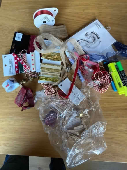 Photo of free Assortment of festive ribbons (Kingston KT2) #1