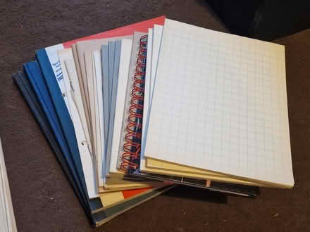 Photo of free Assorted notebooks and paper (Barton/Headington, OX3) #2