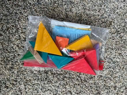 Photo of free Backpack Tangrams game (Skokie) #2