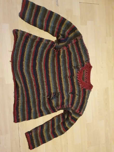 Photo of free Adult knitted cotton jumper (Manor Road N17) #1