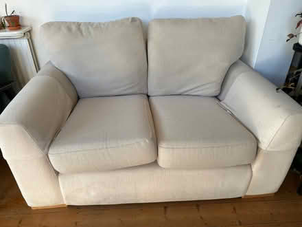 Photo of free Ivory two seater sofa (Whitton) #1