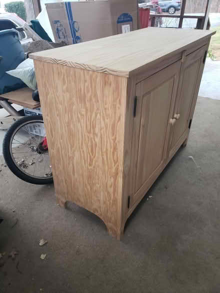 Photo of free Basic Unfinished Wood Cabinet (Lewisdale Rd, Clarksburg, MD) #3