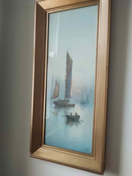 Photo of free Two Antique Pictures of Ships (Olton Solihull) #2