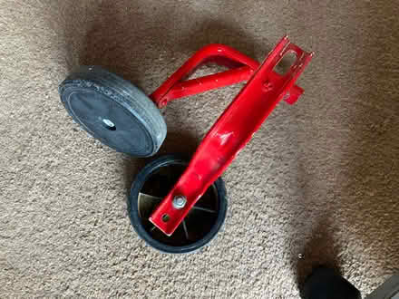 Photo of free Pair of Bike Stabilisers (11cm diameter) (St James, South Elmham IP19) #2