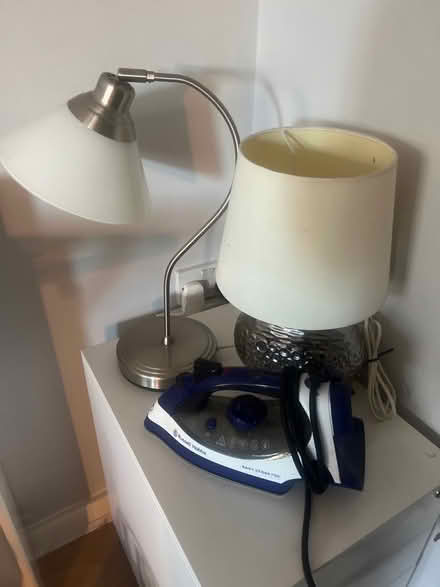 Photo of free Lamps & Iron (East Croydon CR0) #1