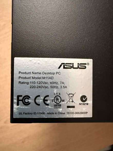 Photo of free Refurbished ASUS M11AD Midi Tower PC (Merry Hill WD23) #3