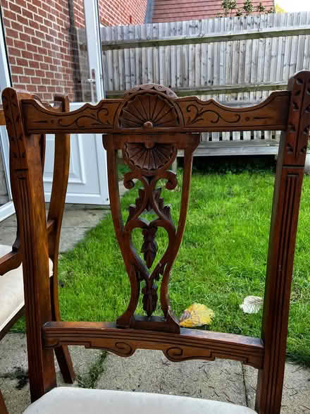 Photo of free Set of four antique chairs (North chichester) #4