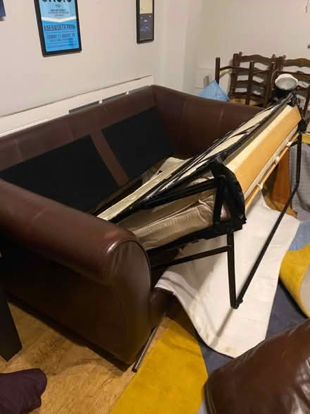 Photo of free Two seater sofa bed (Knebworth SG3) #3