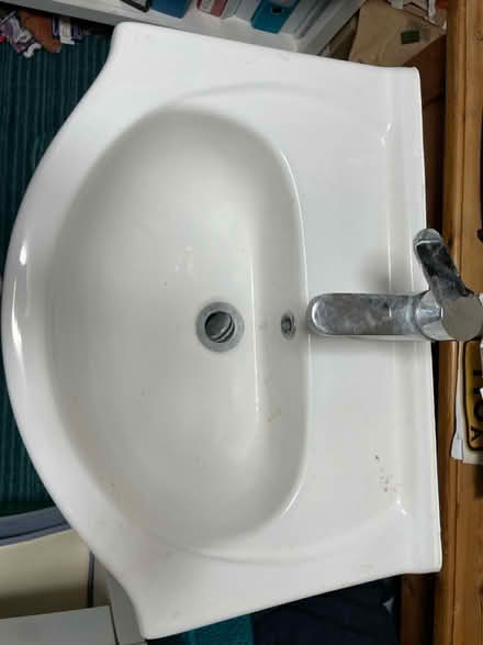 Photo of free White cabinet with sink (LU2) #1