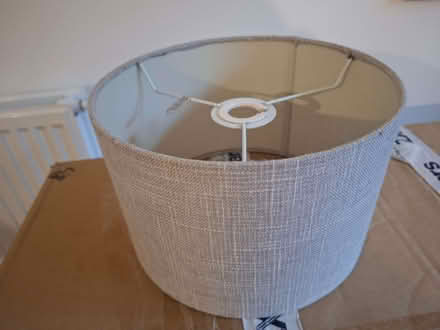 Photo of free Grey lampshade (Swindon Village GL51) #1