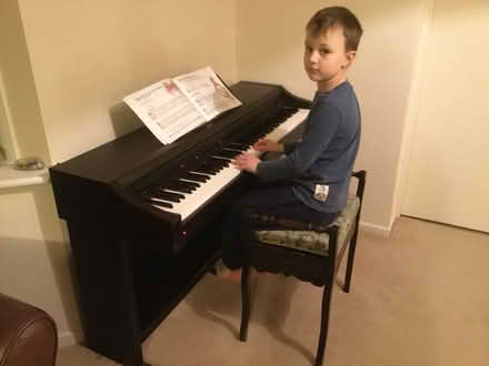 Photo of free Electric Piano & Piano Stool (Woking GU22) #2