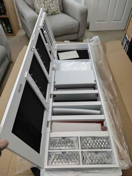 Photo of free Jewellery cupboard (Green Lawn Way EX13) #3