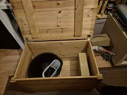 Photo of free Pine storage ottoman (Wolverhampton WV10) #2