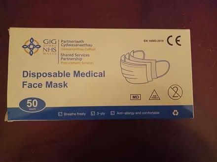 Photo of free Disposable face masks (Belper Town centre) #1