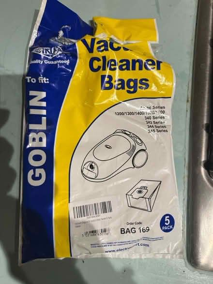 Photo of free goblin vacuum cleaner bags (Lee SE12) #1