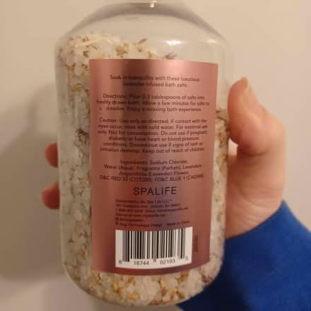 Photo of free Lavender bath salts (Travis Heights) #2