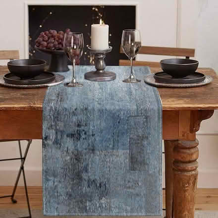 Photo of free Denim Blue Table Runner (85/El Camino near Sylvan) #2