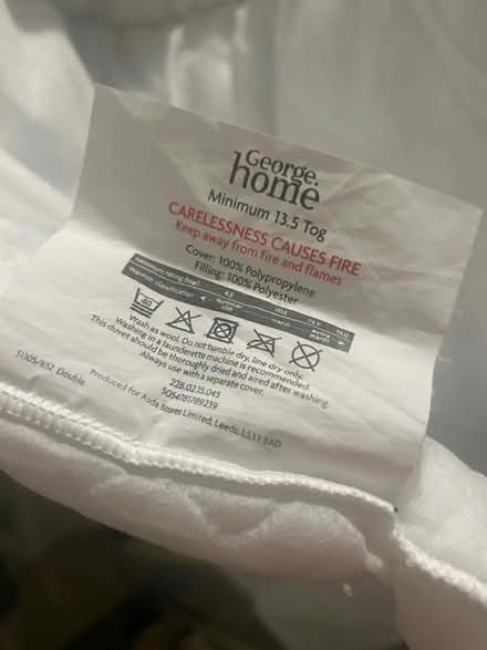 Photo of free Brand new double duvet (CT2 8LL) #1