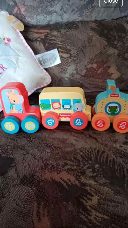 Photo of free Wooden fisher price vehicles (Chattenden) #1