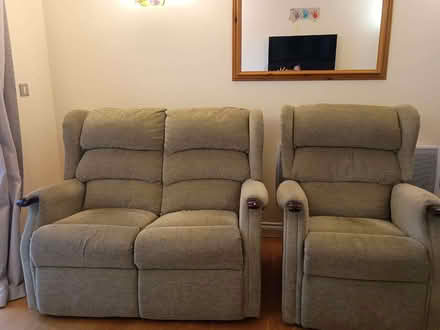 Photo of free Recliner sofa (Central Reading RG1) #1