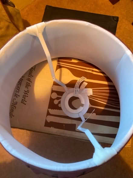 Photo of free Maroon lampshade (Wormleighton CV47) #2