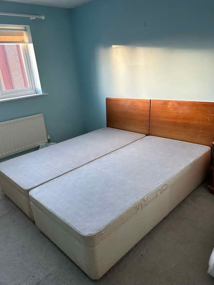 Photo of free Pair of single ottoman/jaws beds (Northcourt OX14) #2