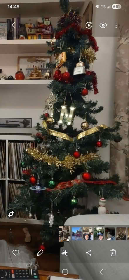 Photo of free 6ft Xmas tree, slim, artificial (Chapel End E17) #1