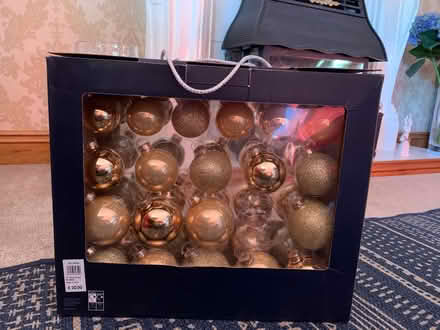 Photo of free Gold baubles - various sizes (Penrith CA11) #3