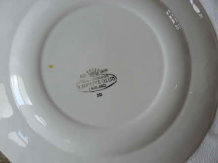 Photo of free 7 x H Aynsley "old country roses" design plates 9" & 10" (Kempsey WR5) #2